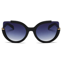 LENOX | Women Cut Out Round Cat Eye Fashion Style Vogue Sunglasses