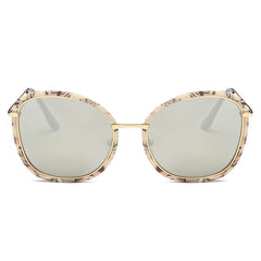 BROOKVILLE | Women Round Cat Eye Oversize Sunglasses